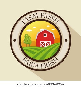 organic farm logo