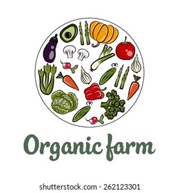 Organic Farm Logo Design 