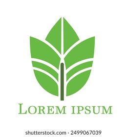 organic farm logo design, agriculture logo, organic farming and vector file, green plant