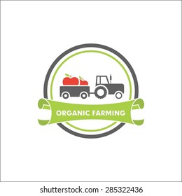 Organic farming apple