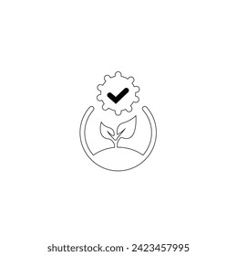 Organic farming icon set. Simple Set of Eco Related Vector Line Icons. Farming and Agriculture Vector Line Icons. Vector illustration. vector signs and symbols collection.