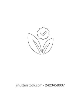 Organic farming icon set. Simple Set of Eco Related Vector Line Icons. Farming and Agriculture Vector Line Icons. Vector illustration. vector signs and symbols collection.