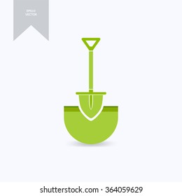 Organic farming logo design idea.
