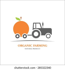 Organic farming orange