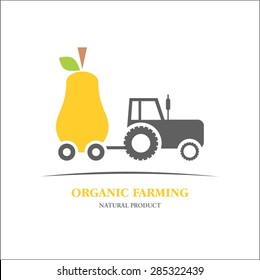 Organic farming pear