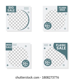 Organic Fashion Sale Instagram Post Template Free Vector