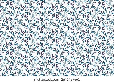 organic floral pattern with sketched outlines and flowing line work for modern packaging textile and stylish home decor designs

