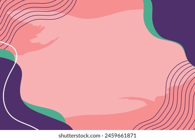 Organic fluid background abstract vector illustration