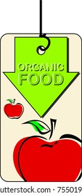 Organic food apple