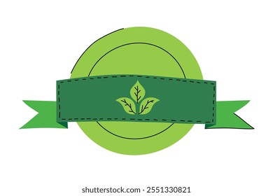 organic food badge symbol icon isolated