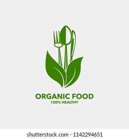 Organic food design. Vector illustration.