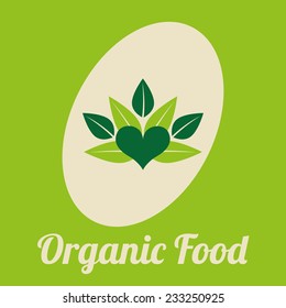 organic food design , vector illustration