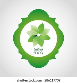 organic food design, vector illustration eps10 graphic 