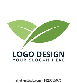 Organic Food Empowering Logo Design Vector