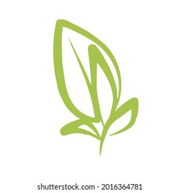 Organic food, farm fresh and natural icon, logo for eco food market, e-commerce, organic products promotion, healthy lifestyle
