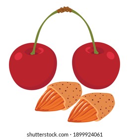 Organic food icon. Isometric illustration of organic food vector icon for web