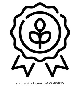 Organic Food Icon for web, app, infographic, etc
