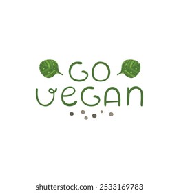 Etiqueta de alimentos orgánicos. Productos vegetarianos ecológicos frescos, etiqueta vegana y placa de alimentos saludables. Logotipo del veganismo, etiqueta engomada de la dieta de los veganos o sello ecológico del producto alimenticio. Vector aislado icono de símbolos en blanco