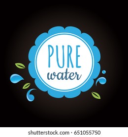 ORGANIC FOOD LABEL VECTOR, ILLUSTRATOR