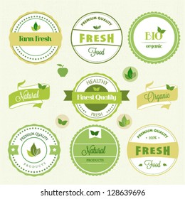 Organic food labels