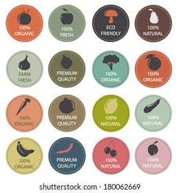 Organic food labels