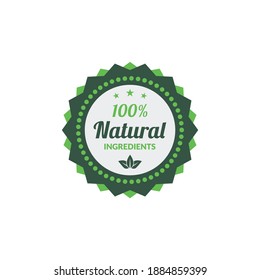 Organic food labels eco and bio natural products vector logo