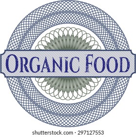 Organic Food linear rosette