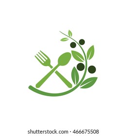 Organic food logo