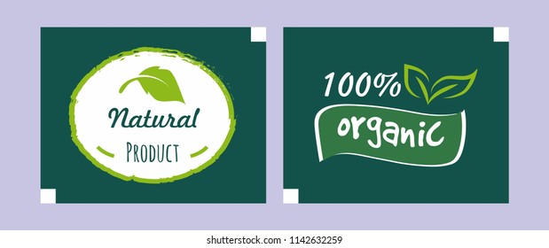 Organic Food Logo Collection