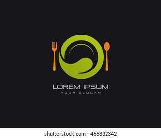 Organic Food Logo Vector