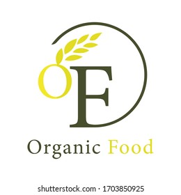 organic Food logo vector illustration. organic food symbol icon.