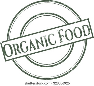 Organic Food rubber texture