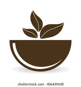 organic food vector design