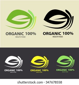 Organic frame, Vector Eco Stamps, Banners and Labels. Eco Style.