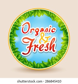 Organic and Fresh