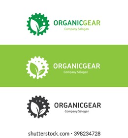 Organic gear logo