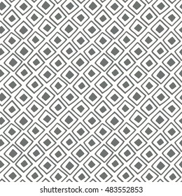 Organic geometry shapes seamless pattern
