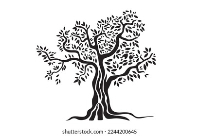 organic giant family tree wall decal staircase family tree