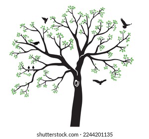 organic giant family tree wall decal staircase family tree