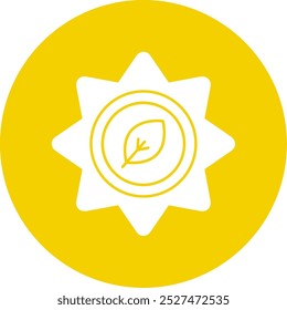 Organic Glyph Multi Circle Vector Icon Design