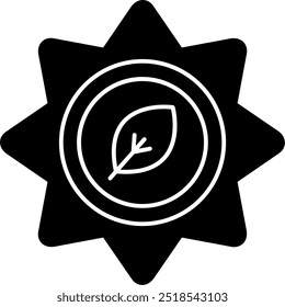 Organic Glyph Vector Icon Design
