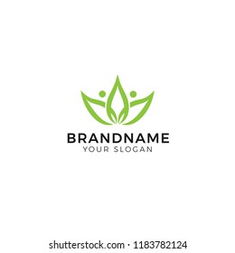 Organic and Health Logo vector	