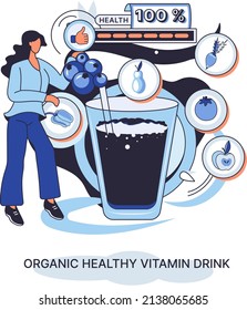 Organic healthy metaphor vitamin drink plant vegan healthy diet. Vegetarian product of alternative milk. Herbal ingredient drinking and eating, product for diet. Huselnut lactose free detox smoothie