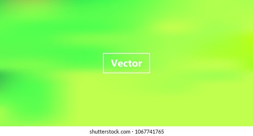 Organic holographic background. Foil green texture. Abstract soft pastel colors backdrop. Trendy creative vector cosmic gradient. Vibrant print illustration. Creative neon template for banner.