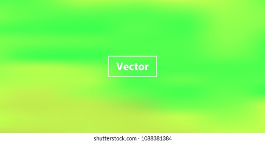 Organic holographic background. Foil green texture. Abstract soft pastel colors backdrop. Trendy creative vector cosmic gradient. Vibrant print illustration. Creative neon template for banner.