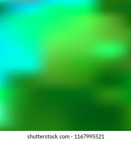 Organic holographic background. Foil green and blue texture. Abstract soft pastel colors backdrop.Trendy creative vector cosmic gradient. Vibrant print illustration. Creative neon template for banner