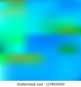 Organic holographic background. Foil green and blue texture. Abstract soft pastel colors backdrop.Trendy creative vector cosmic gradient. Vibrant print illustration. Creative neon template for banner