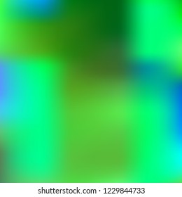 Organic holographic background. Foil green and blue texture. Abstract soft pastel colors backdrop.Trendy creative vector cosmic gradient. Vibrant print illustration. Creative neon template for banner