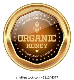 Organic Honey badge