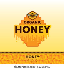 Organic Honey sticker